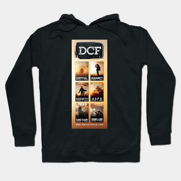 Devon C Ford - After It Happened - Series Banner Hoodie by DCF